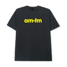 am-fm OG LOGO TEE // BLACK