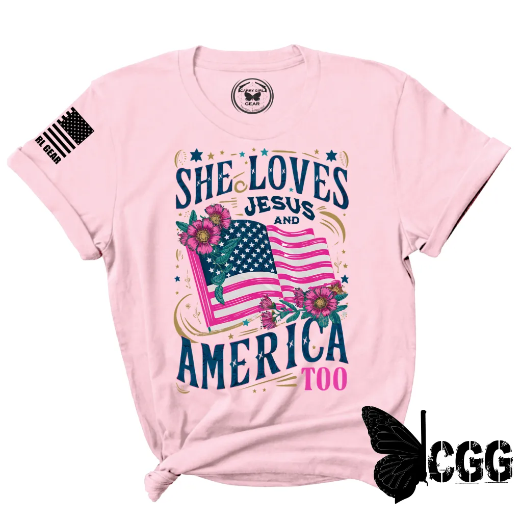 AND AMERICA TOO TEE