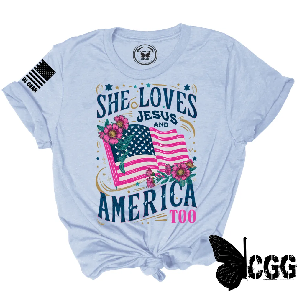 AND AMERICA TOO TEE