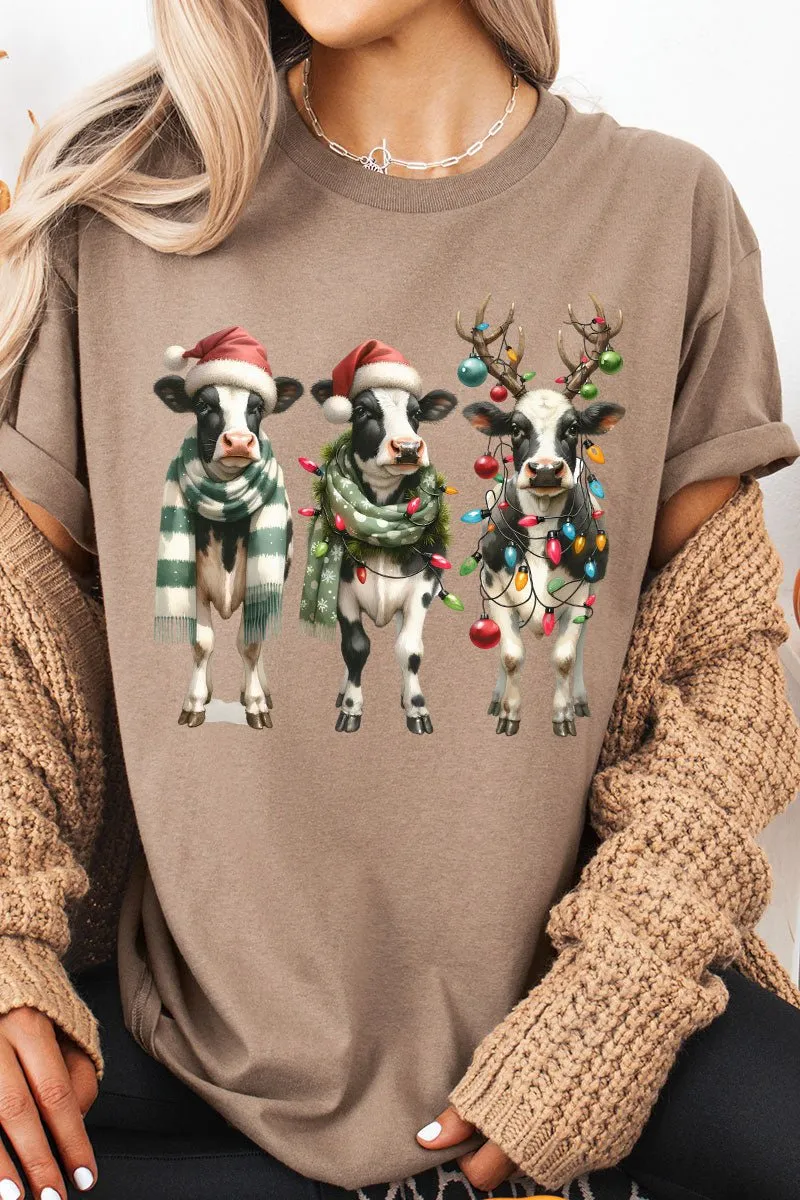 Christmas Moosical Short Sleeve Relaxed Fit T-Shirt