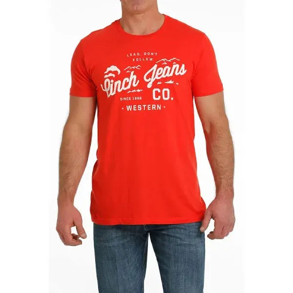 Cinch Classic Logo Tee ~ Red