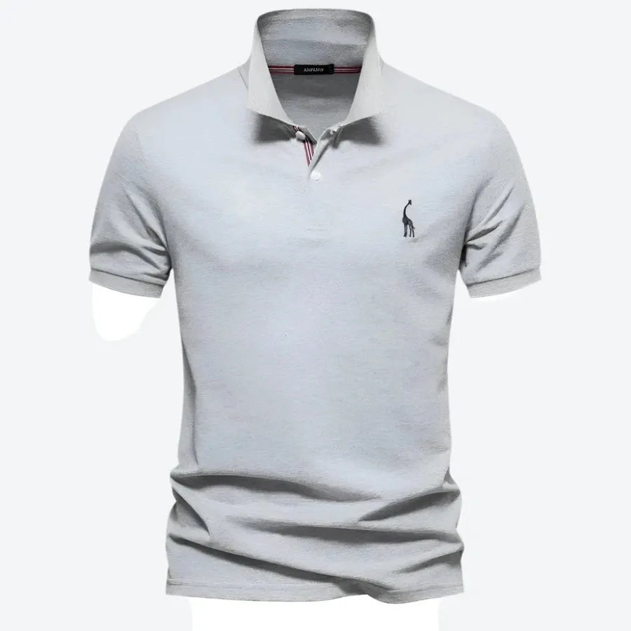 Classic Embroidered Slim-Fit Polo Shirts