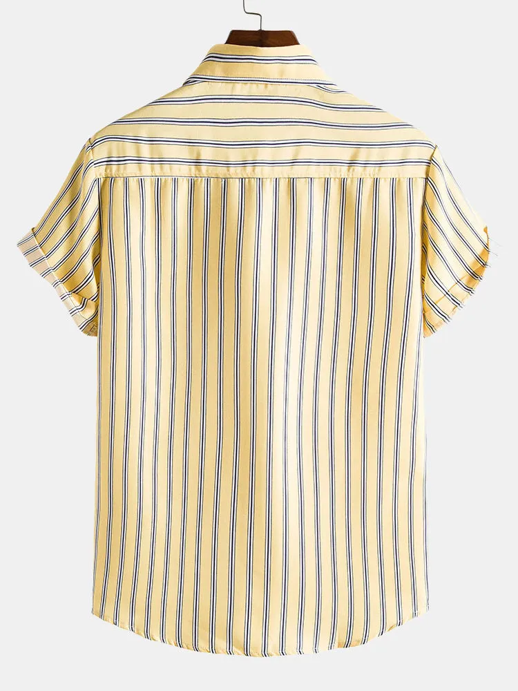 Classic Stripes Thin Shirts