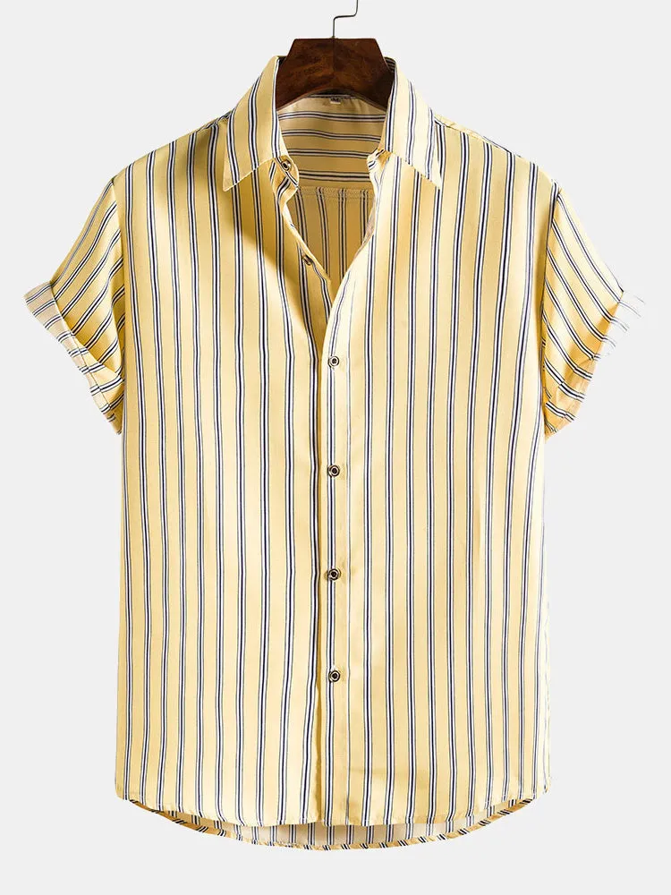 Classic Stripes Thin Shirts