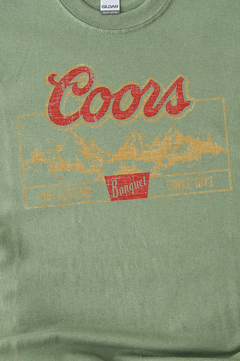 Coors Mountains Short Sleeve Relaxed Fit T-Shirt