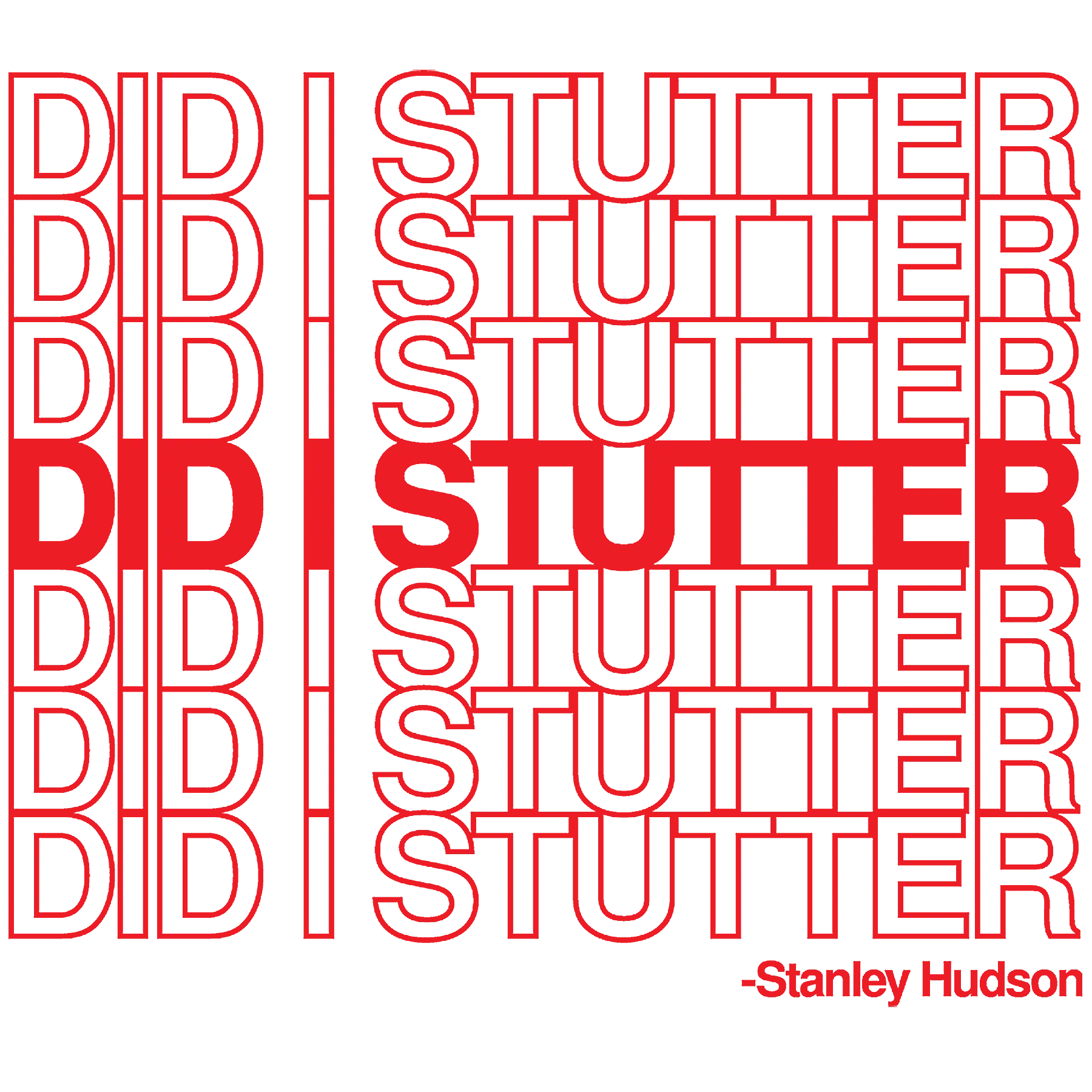 Did I Stutter? - Women's Relaxed T-Shirt