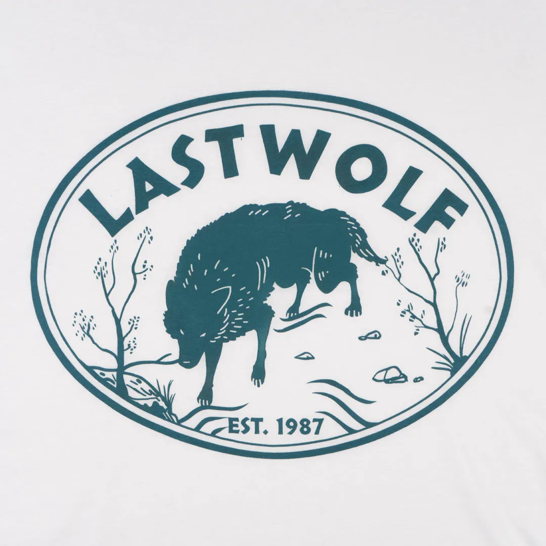 HUNTING WOLF TEE SHIRT  - WHITE