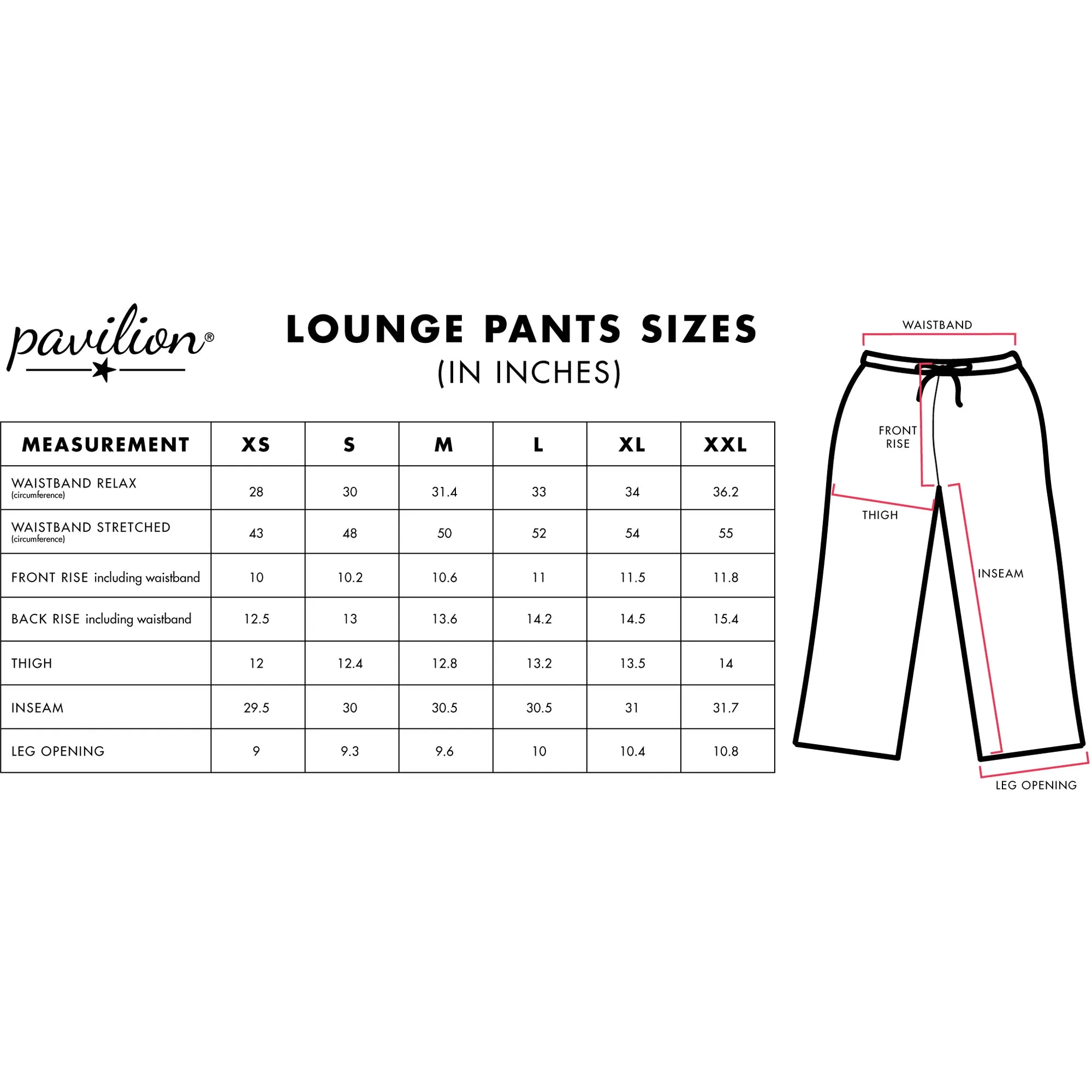 Nauti American Red Unisex Lounge Pants