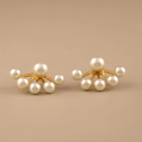 Pearl Ear-Jackets Earrings