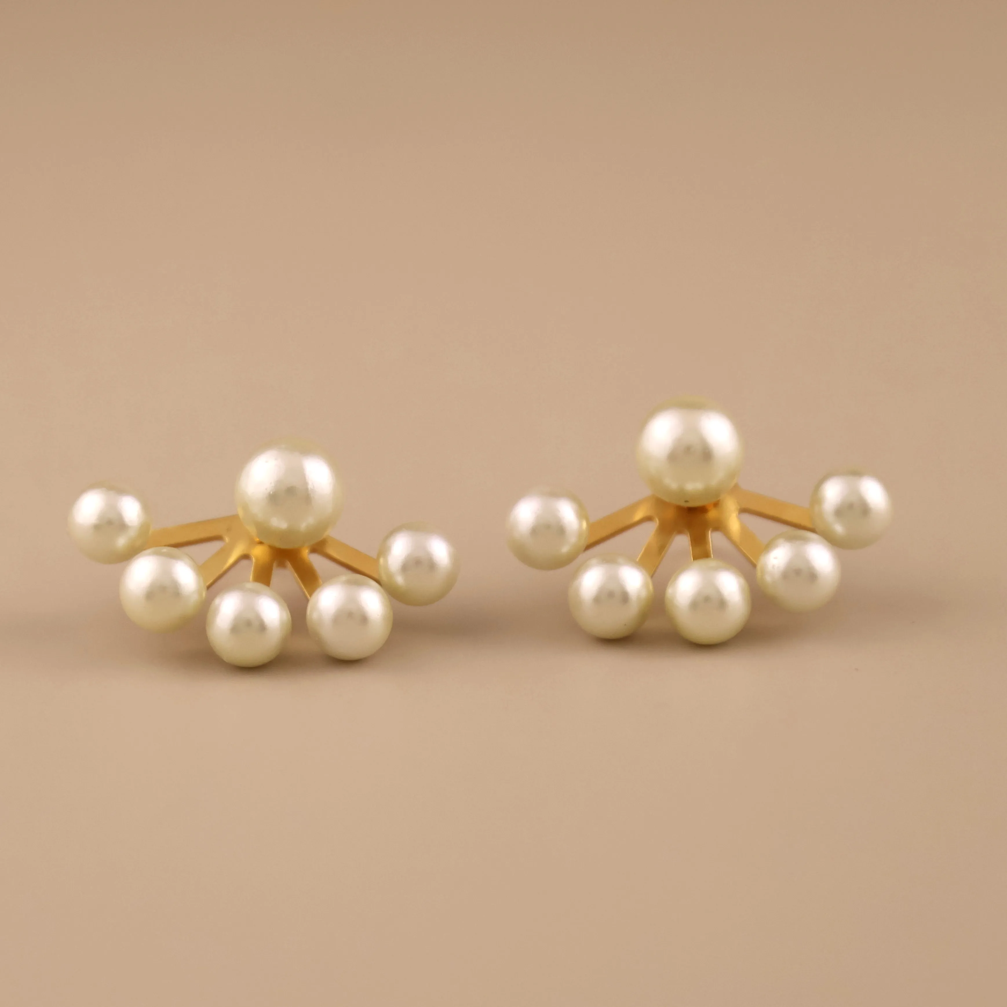 Pearl Ear-Jackets Earrings