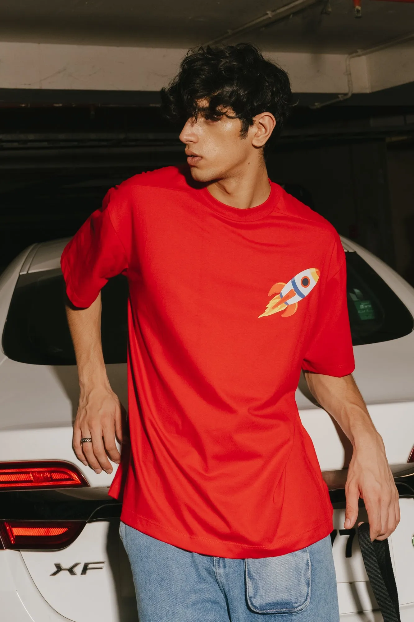 Red Typo Men's Tees