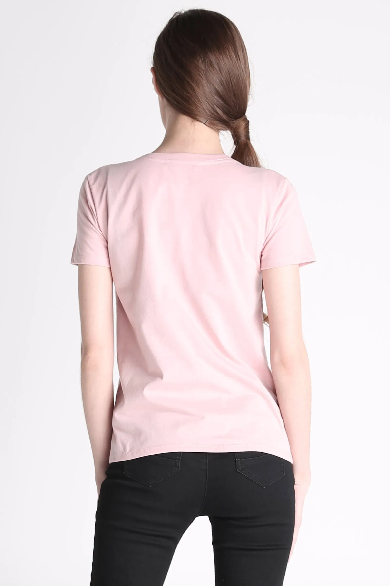 Relaxed Fit Tee With Pocket Embroidery