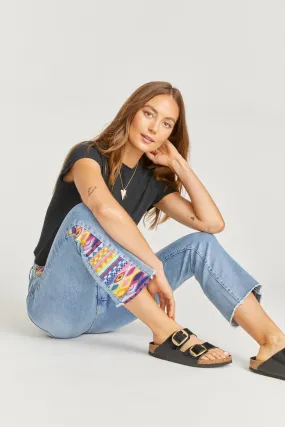 Tulum Crop Flare Jeans